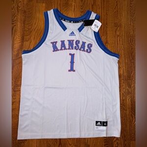 Adidas Kansas Jayhawks Basketball Jersey